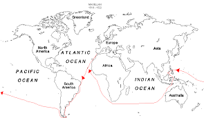 Ferdinand Magellan's Route