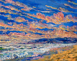 Santa Cruz Sunset Impressionist