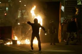 social revolt in Greece.