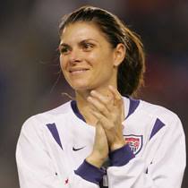 Image legend Mia Hamm Picture