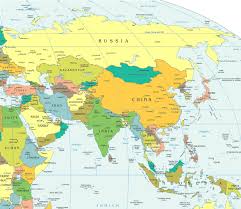 Asia Map Political 51 K