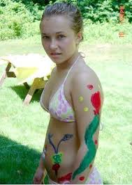 Hayden Panettiere Image <b>hayden< b> <b>panettiere< b> smothered in paint.jpg Picture 7