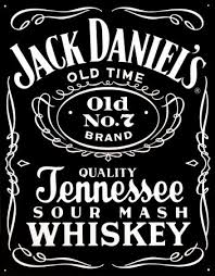 Jack Daniel x26s Black Label Tin Sign