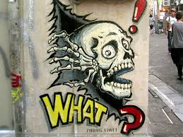 colorful graffiti spotted in