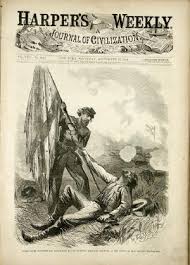 Historic Picture of Confederate Flag