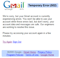Gmails down!