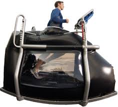 The G-Trainer anti-gravity treadmill 