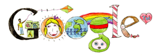 Doodle 4 Google Competition: 'Day of the child' by Lisa Wainaina